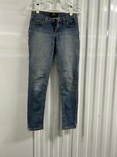 Hammer Jeans Womens Size 3 Style 4905 Blue Distressed