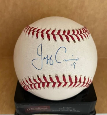 JEFF CONINE MARLINS/METS/REDS SIGNED AUTOGRAPHED N.L. BASEBALL BECKETT - Image 1 of 3