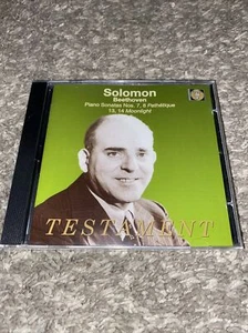 Solomon-Beethoven: Piano Sonatas Nos.7, 8, 13, 14 - Solomon (Piano) CD NEW - Picture 1 of 3