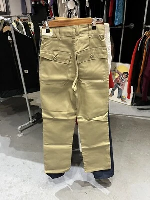 Calças Chino Vintage 1970s para Mulheres OG-107 Novas Com Etiquetas Tamanho 28x32 - Imagem 1 de 4