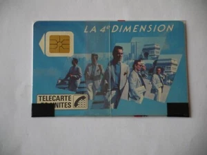 TÉLÉCARTE PUBLIQUE 4EME DIMENSION HOMMES D'AFFAIRES 1988 NEUF - Picture 1 of 2