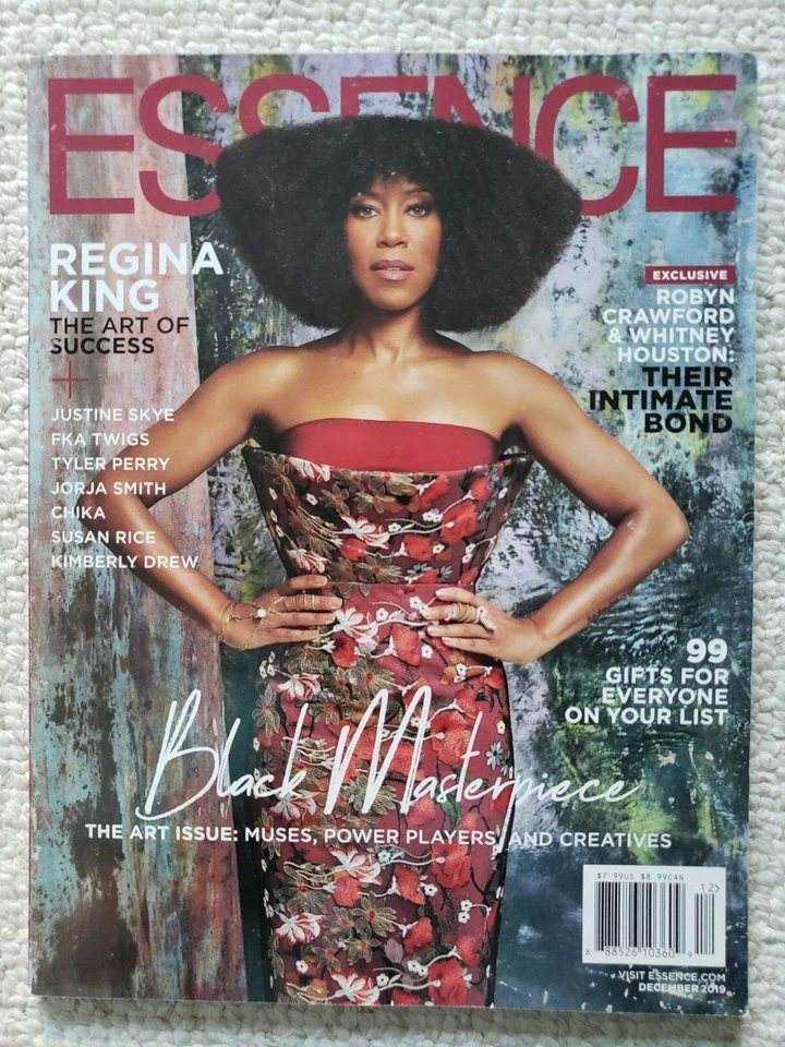Essence Magazine December 2019 Regina King Robyn Crawford Whitney Houston - Изображение 1 из 1