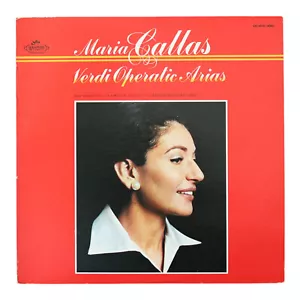 Maria Callas – Verdi Operatic Arias LP (EAC-40150, Japan, Mono) – EX/VG - Picture 1 of 5