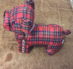 Fermaporta carlino tartan scozzese rosso - fermaporta carlino tartan fermaporta carlino - Foto 1 di 1
