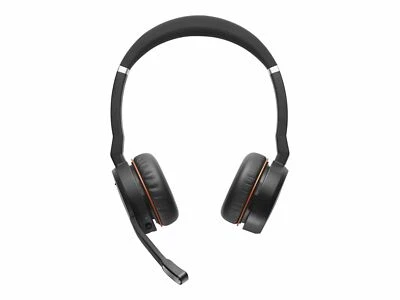 Jabra Evolve 75 UC Wireless Headset with Link380a USB Dongle & Charging Stand - Image 1 of 4