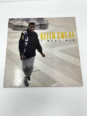 Keith Sweat I Want Her 1987 Single Vinyl LP Elektra Records O-66788 - Image 1 of 4