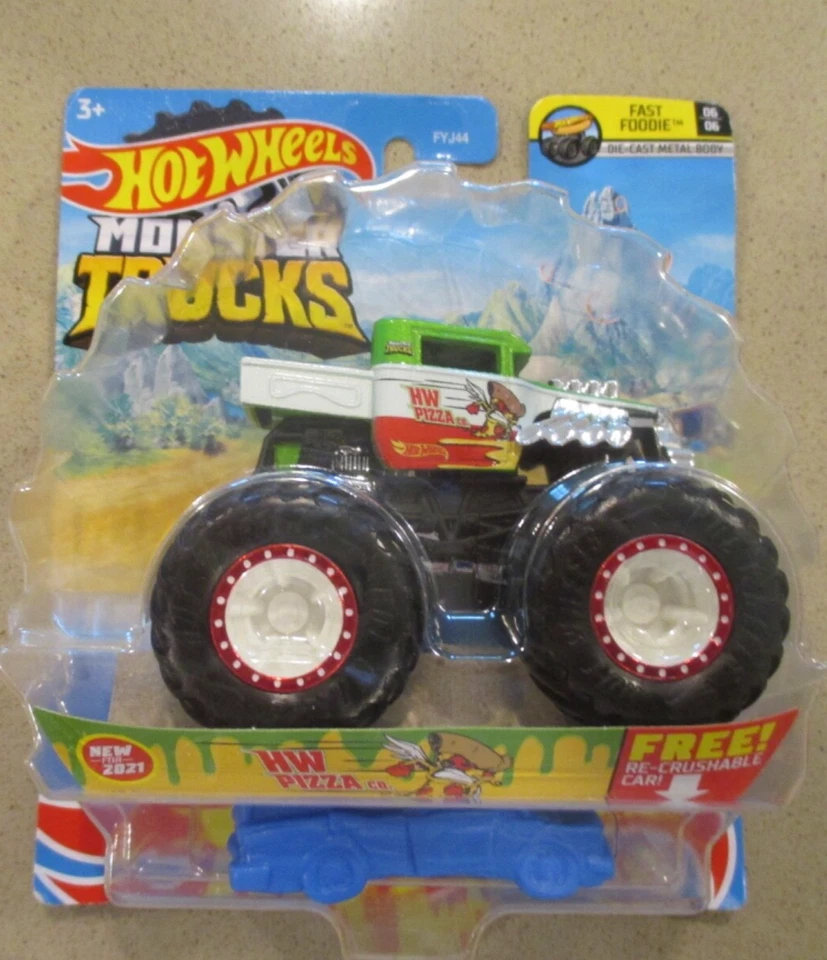 Hot Wheels Monster Truck 1:64 Diecast Vehicle - (FYJ44)