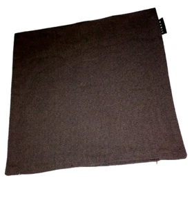 LINUM PEPPER KISSENBEZUG 40X40 CM / CUSHION COVER (16"X16") AUS BAUMWOLLE BRAUN - Bild 1 von 10