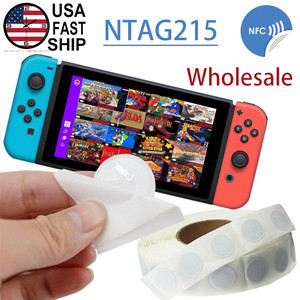 NTAG215 NFC Tags Blank Stickers RFID TagMo Compatible Amiibo Android Wholesales