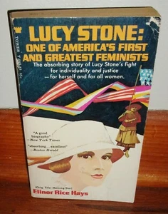 LUCY STONE-One of America's First & Greatest Feminists-ELINOR RICE HAYS-Ex OOP! - Picture 1 of 5