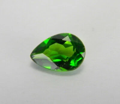 Piedras preciosas facetadas diopsido cromo verde natural de 0,445 quilates CDP28 Foto 1 de 2