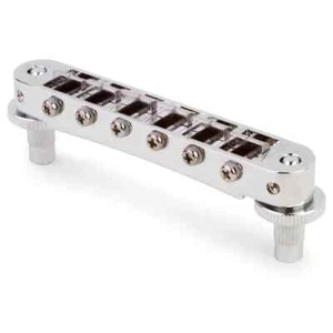 TonePros T3BP-N Imperial Locking Bridge, Small Posts, Nickel - Picture 1 of 3