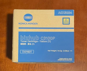 Konica Minolta TNP50Y Original Toner Cartridge - Yellow - Afbeelding 1 van 2