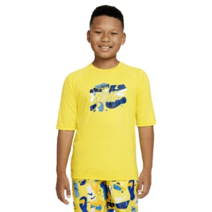 NWT Big Boy's NIKE Hydroguard Swim Shirt Rash Guard size XL (18-20) - Picture 1 of 1