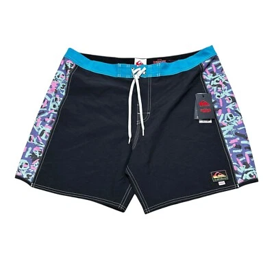 Quiksilver x Stranger Thing Men Size 40 Original Arch 1986 Board Shorts 18” NWT - Image 1 of 4