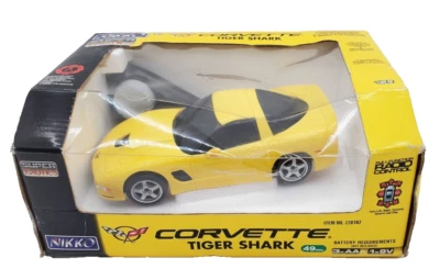 1:16 Nikko Corvette Tiger Shark Super Exotics Series Radio Control RC Car 49Mhz - Image 1 of 4
