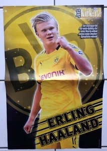 Just Kick It POSTER Erling Haaland Borussia Dortmund Manchester City Fußball - Bild 1 von 1