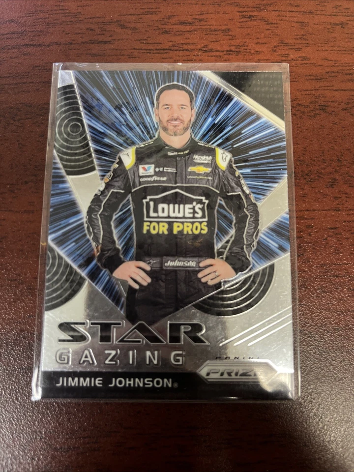 Jimmie Johnson 2018 Panini Prizm Star Gazing Card #65 Combined Shipping - Image 1 of 1