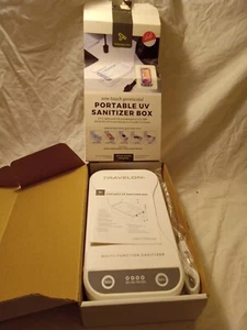 Travelon Boîte Désinfectante UV Portable One Touch Protection Germicide *Boîte Ouverte* - Photo 1 sur 9