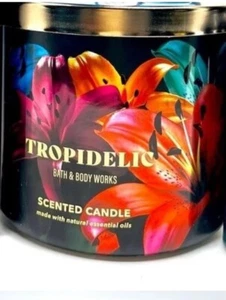 NEW Bath & Body Works (TROPEDELIC) 3 Wick Candle LARGE SALE!๐ - Picture 1 of 3