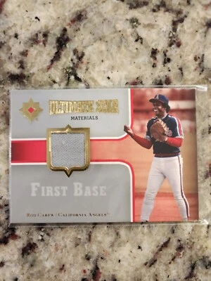 Ultimate Collection Ultimate Star Materials Rod Carew 2007 #SM-RO HOF Foto 1 de 2