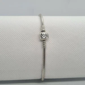 Genuine Pandora Moments Snake Chain Bracelet 18CM ALE 925 #590702HV - Picture 1 of 4