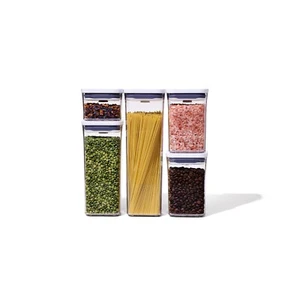 OXO Good Grips® 5-Teiliges Set Pop-Container unterschiedliche Größen - im Karton - Bild 1 von 3