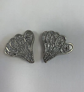 Tennis Racket Magnets, Metzke Pewter, Lot Of 2 - Picture 1 of 4