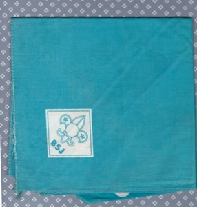 Japan / Nippon Neckerchief -Mint-  Lt Blue  BSJ - Picture 1 of 1