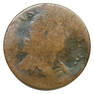 1787 V 17-87B R-3 Machin's Mills Colonial Copper Coin - Picture 1 of 2