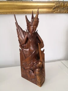 Vintage Tempeltänzerin aus Edelholz Bali - Bild 1 von 3