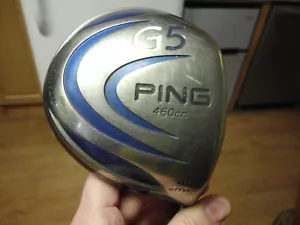 Golf Club Ping G5 460cc Titanium 9 degree Driver Aldila NV 65 Graphite Right Hnd - Picture 1 of 6