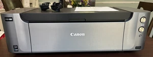 Canon PIXMA PRO-100 Inkjet Color Digital Photo Printer W/Power Cord & Paper - Picture 1 of 22