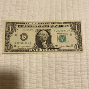 1977 Dallas One Dollar Bill UNCIRCULATED EXCELLENT CONDITION!! - Picture 1 of 2