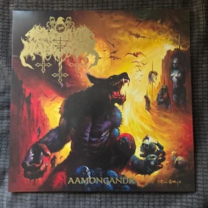 Satanic Warmaster - Aamongandr GOLD LP Vothana Goatmoon Absurd Wolfnacht - Picture 1 of 3