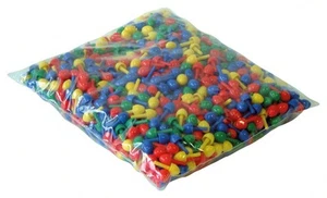SIMM Spielwaren Lena 35023 - Chiodini Colorati per Giochi di Composizione Di - Foto 1 di 5