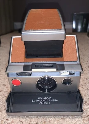 Cámara terrestre Polaroid SX-70 Alpha 1 probada y funciona Foto 1 de 4