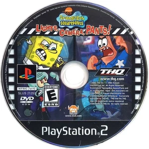 Sin arañazos - Bob Esponja Pantalones cuadrados Luces Cámara Pantalones - Sony Playstation 2 - Imagen 1 de 5