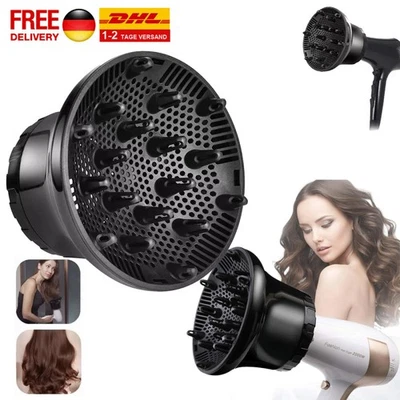 Universal-Haartrockner Diffusor Luftdusche Fingerstyler Diffuser Haar Fön - Bild 1 von 4
