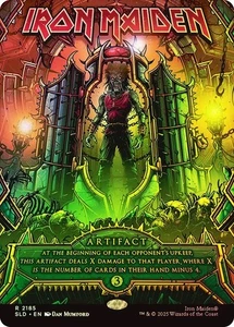 1X NM Iron Maiden Foil Secret Lair x Iron Maiden - Picture 1 of 1