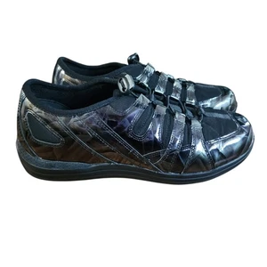 Drew Womens Shoes Size 9.5 M Orthopedic Black Pull On Comfort Sneaker - Picture 1 of 8