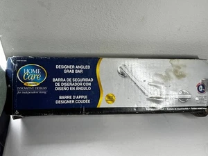 Moen Home Care Designer Angled Grab Bar - Brushed Nickel Finish - NEW in Box - Picture 1 of 3
