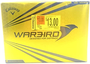 [CALLAWAY] Warbird White Golf Balls Designed for Distance 12 Golf Balls - Picture 1 of 4
