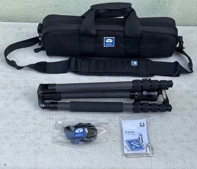 Sirui N-1205X Carbon Fiber Tripod/Monopod with Sirui K-10X Ball Head EXCELLENT - Image 1 of 4