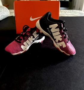 Nike W HyperDiamond 4 Keystone GG Pink Jugend Größe 12C Softballschuhe - Bild 1 von 8