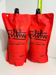 Filthy Bloody Mary Mix All-Natural 32 oz Pouch (pack of Two 32 oz Bags) - Picture 1 of 3