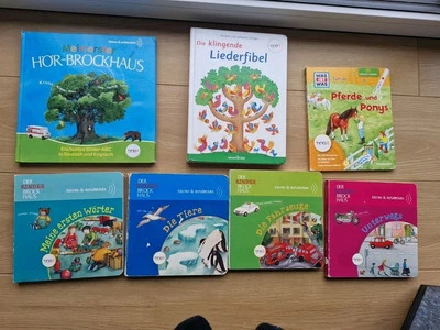 TING Bücher Mein erster Enzyklopädie Pferde Kinder Brockhaus Tiere Liederfibel - Bild 1 von 4