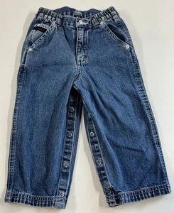 Vintage Y2K Lil BUM Equipment Toddler Boys Denim Jeans 24 Months 1990’s - Picture 1 of 5