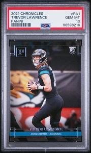 2021 Panini Chronicles Panini Rookie Trevor Lawrence RC Graded PSA 10 - Picture 1 of 2