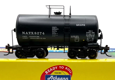 HO ATHEARN 89106 NACC 8K BEER CAN TANK CAR NATX # 8274 - Image 1 of 2
